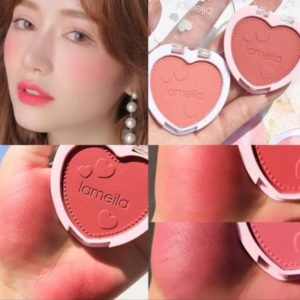 Love Shaped Blush Waterproof Sweat-proof Blusher