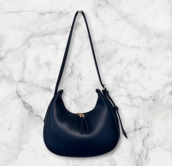 Elegant Crescent Shoulder Bag For Women With Width 12.5 And height 9", Available In 5 Colors. - Image 6