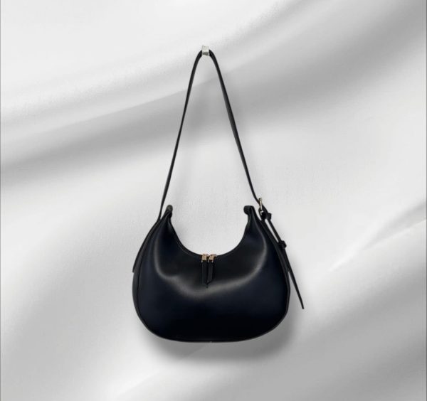 Elegant Crescent Shoulder Bag For Women With Width 12.5 And height 9", Available In 5 Colors. - Image 5