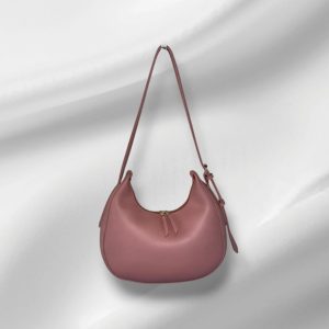 Elegant Crescent Shoulder Bag For Women With Width 12.5 And height 9", Available In 5 Colors.