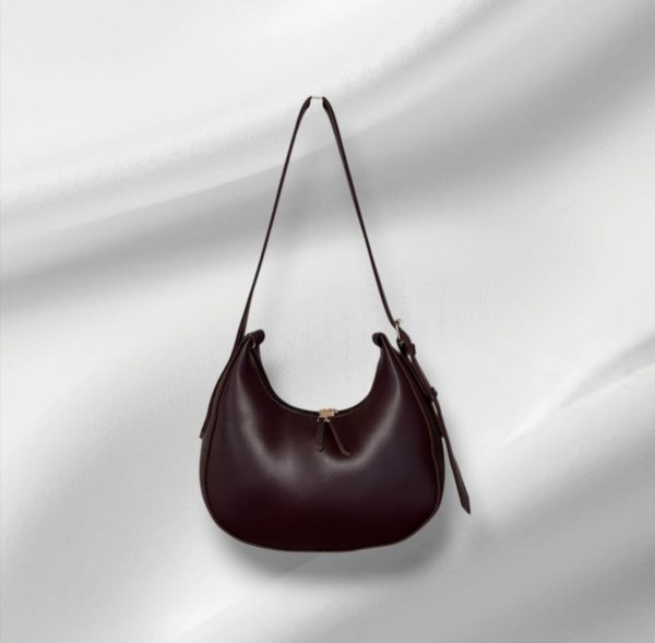 Elegant Crescent Shoulder Bag For Women With Width 12.5 And height 9", Available In 5 Colors. - Image 3