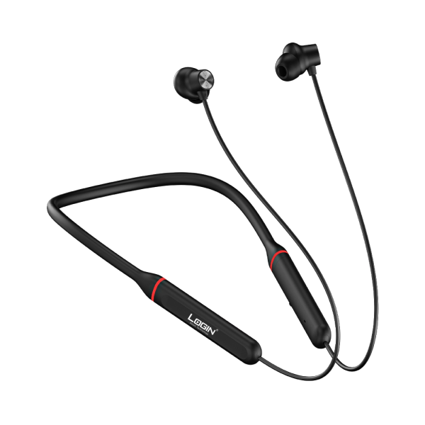 Login L-261 Neckband With ENC And 20 Hours Playback