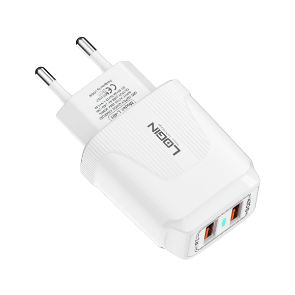 Login L-401 Charger, 2.4 A, Micro, Type C Charger - Image 2