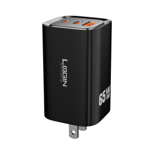 Login L-415 Charger, 65 W, Laptop support Charger, PD To PD.