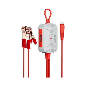 Login L-500 Clip Charger, Micro, Type C Charger, 2.4A, Over Voltage Protection.