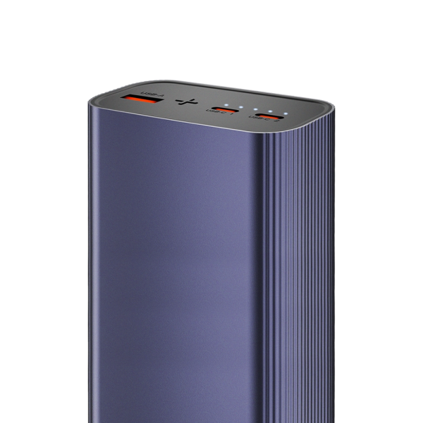 Login L-701 Power Bank With 30,000 mAh Battery Power And 65 W Charging Support (Purple, Brown). - Image 2