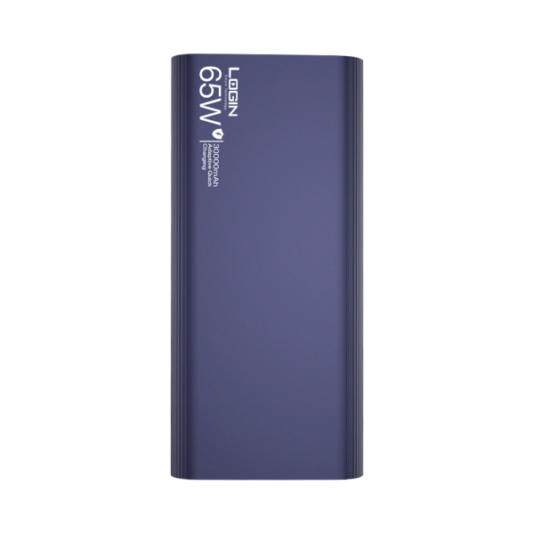 Login L-701 Power Bank With 30,000 mAh Battery Power And 65 W Charging Support (Purple, Brown). - Image 4