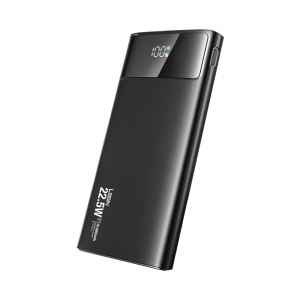 Login L-703 Power Bank With Digital Display (Black).