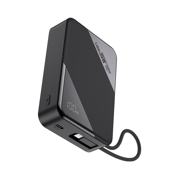 Login L-704 Power Bank, 35 W, 20,000 Battery Capacity (Gray, White). - Image 3