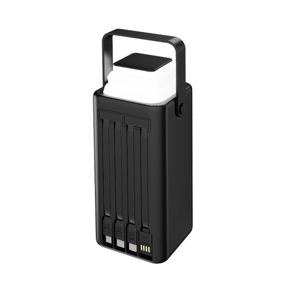 Login L-715 Power Bank With 50,000 mAh Battery Power (Black). - Image 3
