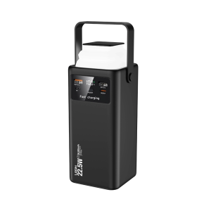 Login L-715 Power Bank With 50,000 mAh Battery Power (Black).