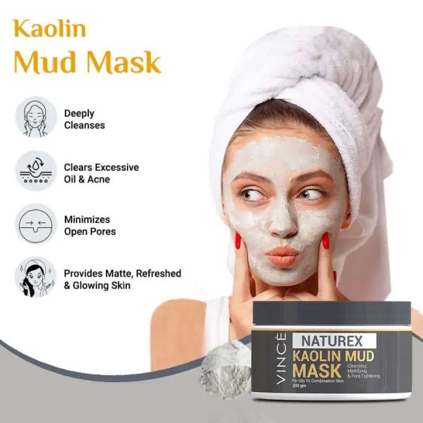 Vince Naturex Kaolin Mud Mask 200 g. - Image 4