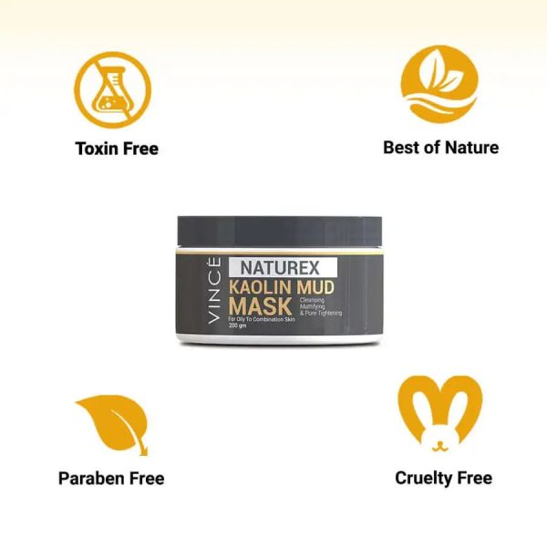 Vince Naturex Kaolin Mud Mask 200 g. - Image 2