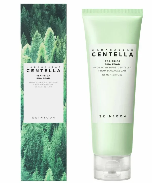 Skin1004 - Madagascar Centella Tea-Trica Bha Foam 125ml - Image 2