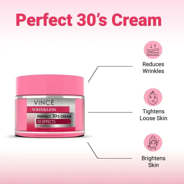 Vince Perfect 30’s Cream 50ml - Image 3
