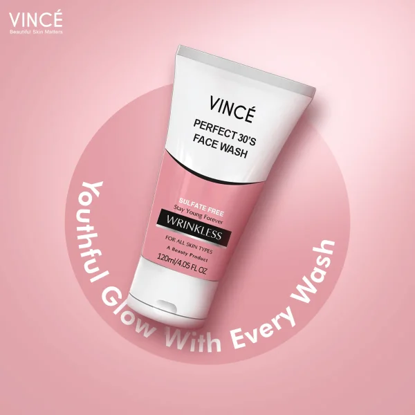 Vince Perfect 30’S Face Wash 120ml - Image 2