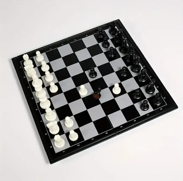 Foldable Chess Magnetic Board Game