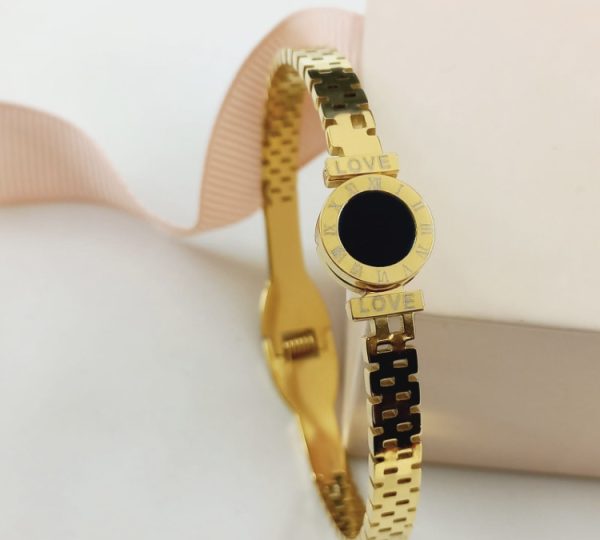 High quality Stainless steel love Bangle For Women. - Image 3