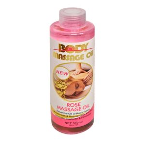 Rose Body Massage Oil 500 ml.