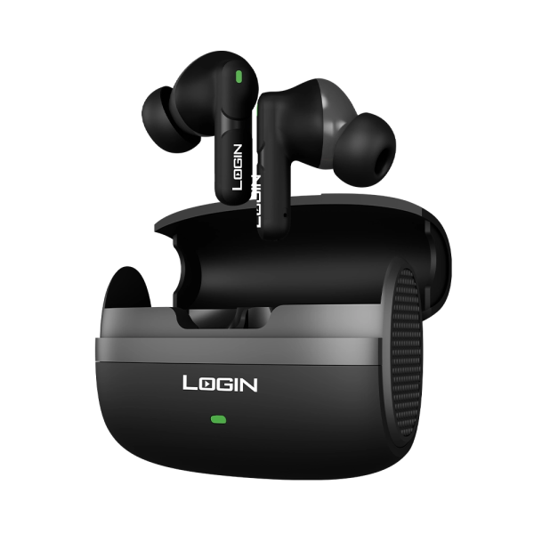 Login L-208 Earbuds With ENC And 30 Hours playtime, Available in 3 Colors. - Image 4
