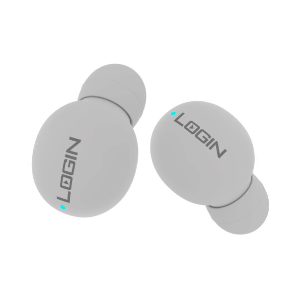 Login L-201 AirDots, Anti-Drop Adaptive Fit, Wireless, Bluetooth AirDots, (White). - Image 3