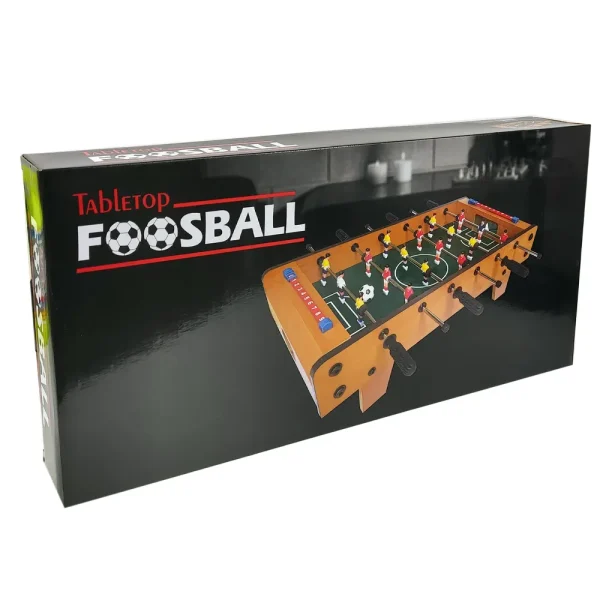 Portable Foosball Wooden Table - Image 3