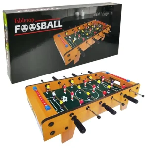 Portable Foosball Wooden Table
