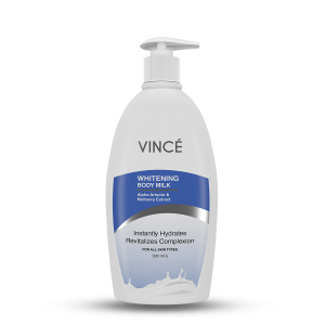 Vince Whitening Body Milk With Alpha Arbutin And Mulberry Extract, 330 ml.