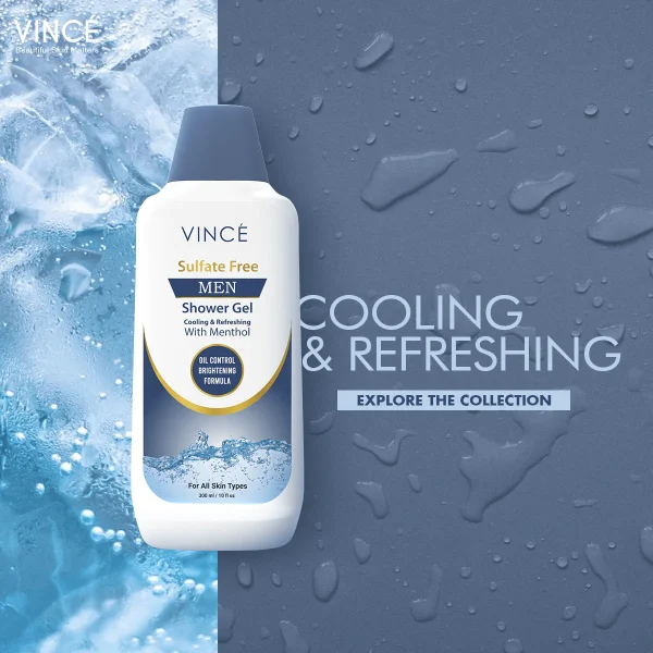 Vince Men Shower Gel 300ml - Image 4