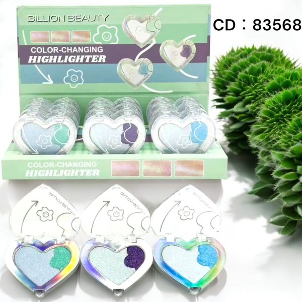BILLION BEAUTY COLOR CHANGING POWDER HIGHLIGHTER (SET OF 3) - Image 5