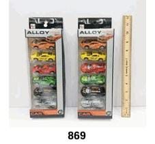 Die Cast Metallic Body Super Racing Cars - Pack Of 6 COD869
