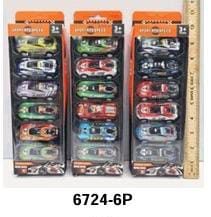 Pull Back Mini Car Toys  6725-6P