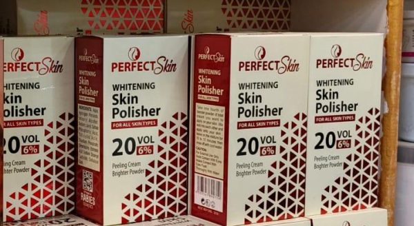 Perfect skin Whitening skin polisher Volume 20 (Hydrogen per Oxide 6%)