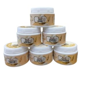 Brightening Rice Facial Kit 6 in 1 300 MG