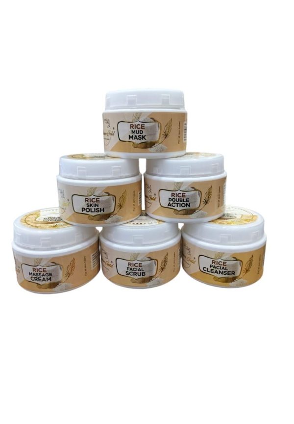 Brightening Rice Facial Kit 6 in 1 300 MG