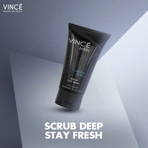 Vince Active Scrub Face Wash For Men- 100ML: