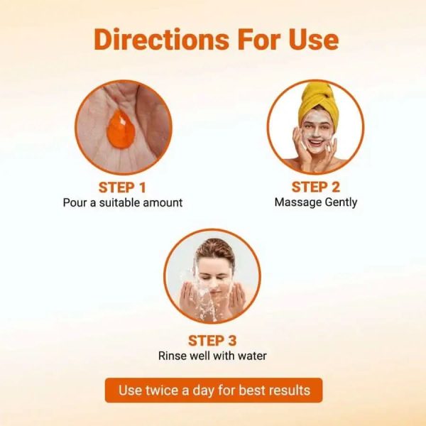 VINCE VITAMIN C FACE WASH 120ML - Image 4