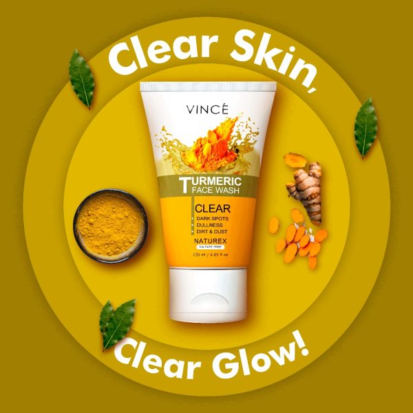 Vince Turmeric Face Wash 120ml - Image 3
