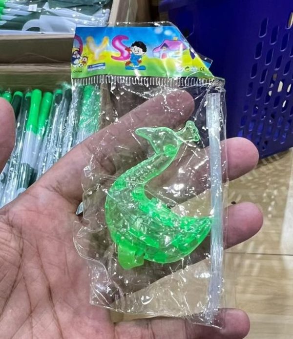 Peacock Design Led Light up Rings Party Gadgets Toys for Children(14 August Special) - Image 3