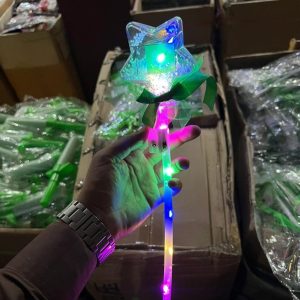 LED light-up wands or glow sticks Star Shape for Independence 14 August 12 PCS