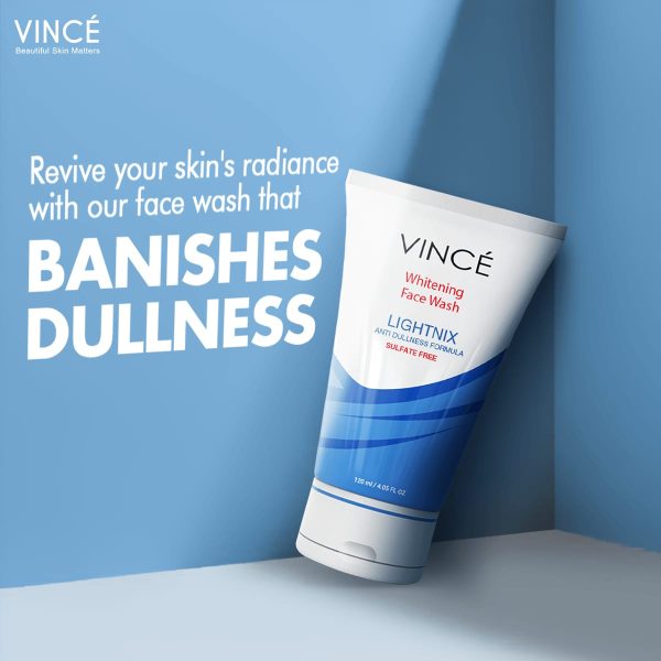 Vince Whitening Face Wash 120ml - Image 3
