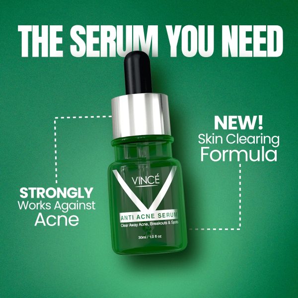 Vince Anti Acne Serum 30ml - Image 4