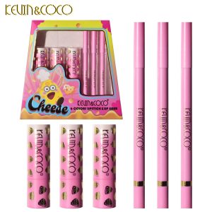 Kevin & Coco Cheese Set (Lipsticks & Lip Liner)