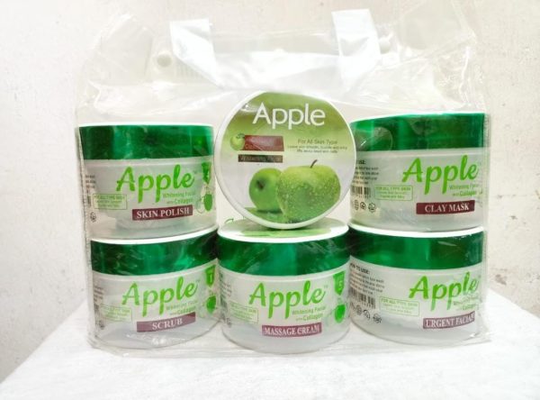 Apple Whitening Facial Kit With Collagen :