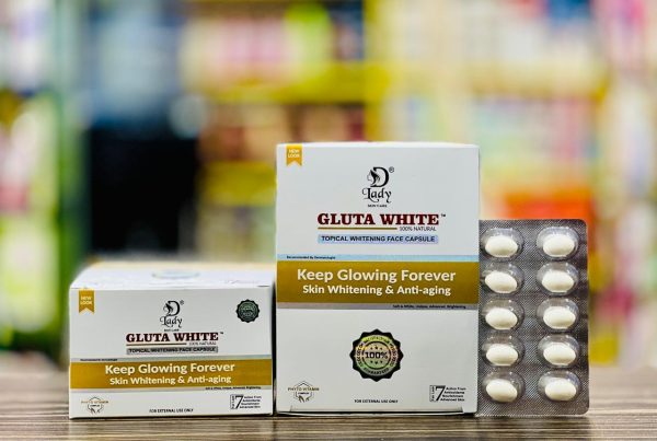 Lady Gluta White Capsule Whitening & Anti aging tablets