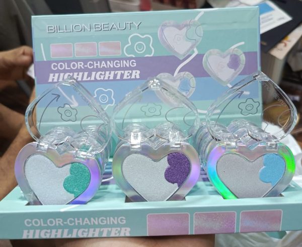 BILLION BEAUTY COLOR CHANGING POWDER HIGHLIGHTER (SET OF 3) - Image 3