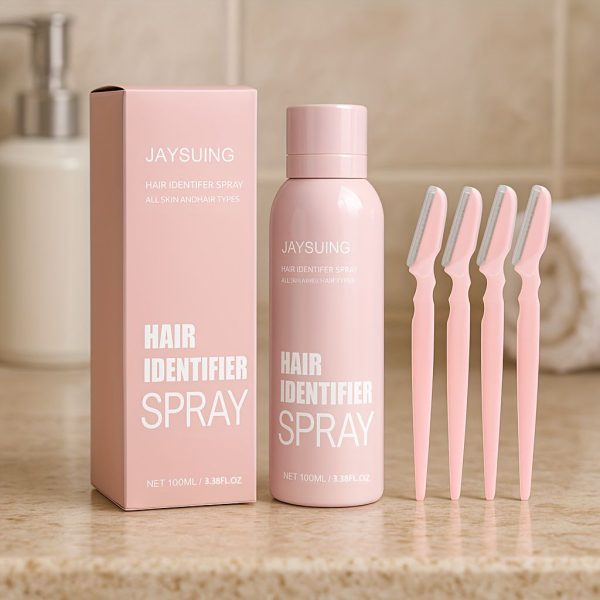 JAYSUING Hair Identifier Spray Set For Face Shaving 100mL: