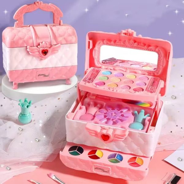 Princess Hand Bag Shape Makeup Set, Makeup Set For Girls. - Image 5
