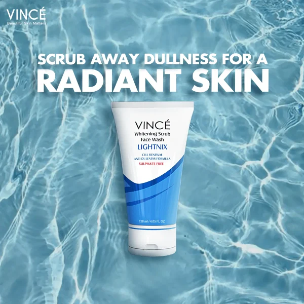 Vince Whitening Scrub Face Wash 120 ml - Image 3
