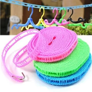 Best Quality Plastic Cloth Hanging Rope, Windproof, Anti Slip Clothesline, (10 m).